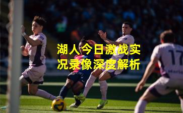 湖人今日激战实况录像深度解析